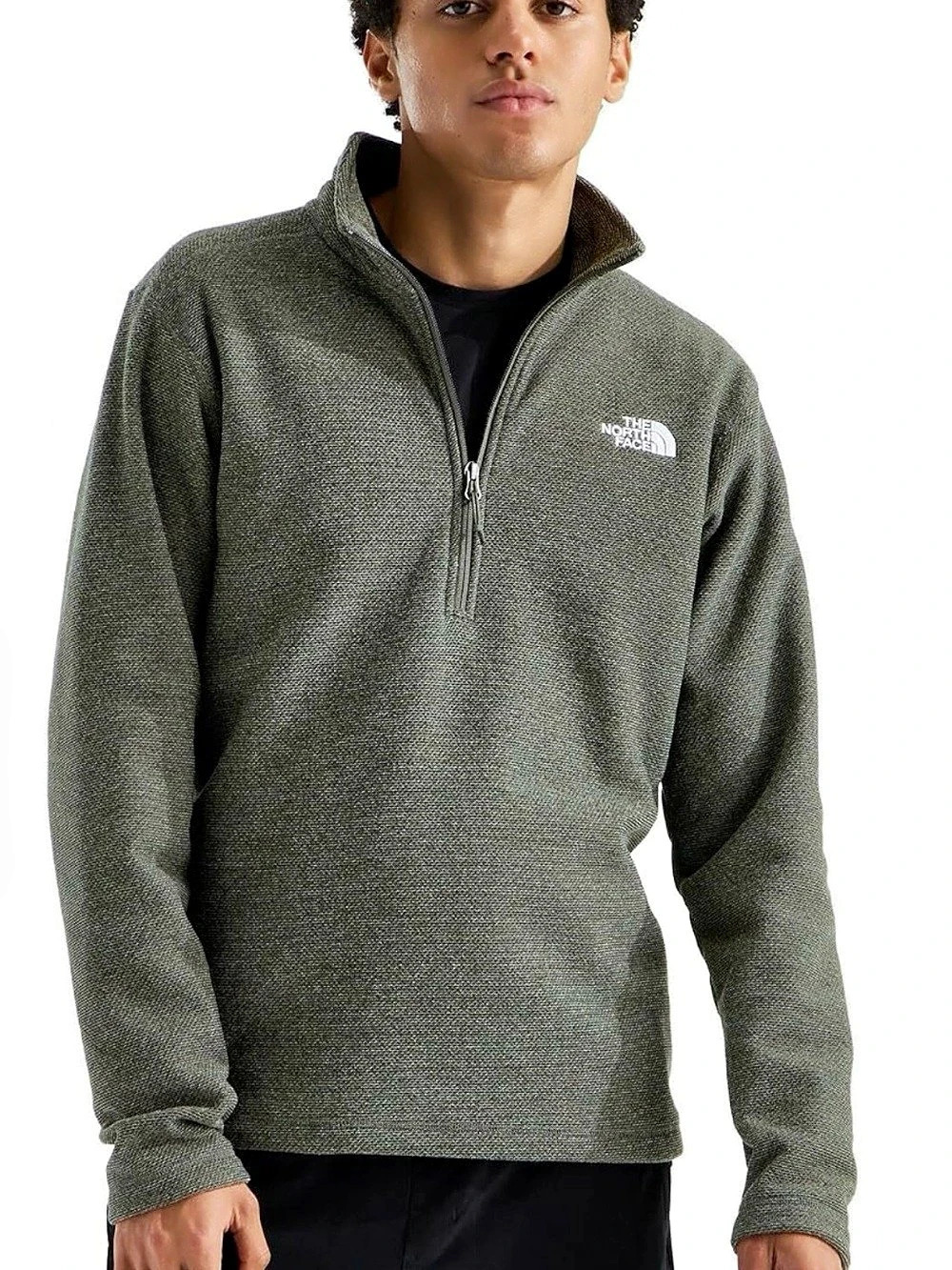 The North Face Men's Half-Zip Pullover in Green New xl